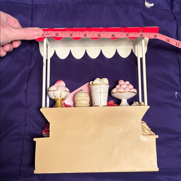 NWT Martha Stewart Red and White Home Party Supplies Stand - Picture 10 of 14